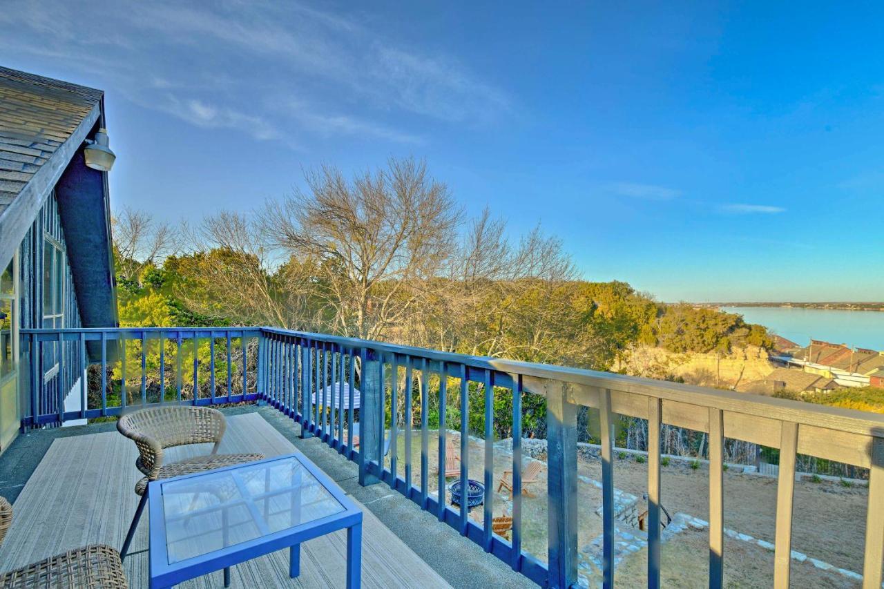 Chic Lakefront Granbury Getaway With Private Dock! Luaran gambar