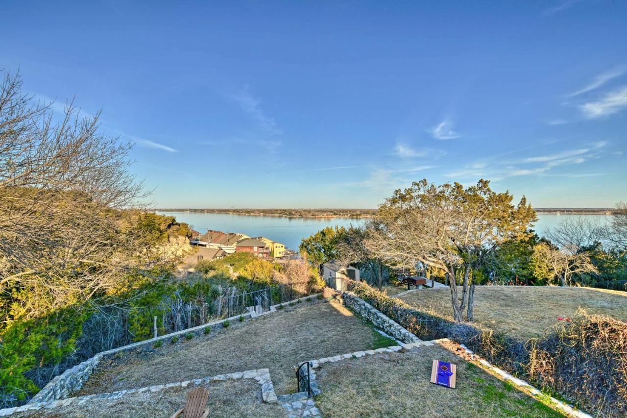 Chic Lakefront Granbury Getaway With Private Dock! Luaran gambar