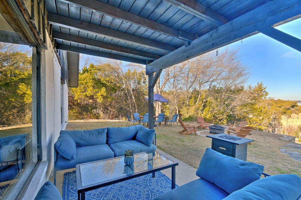 Chic Lakefront Granbury Getaway With Private Dock! Luaran gambar